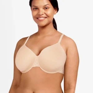 Chantelle Easyfeel - Soutien-gorge spacer très couvrant Norah Beige Doré