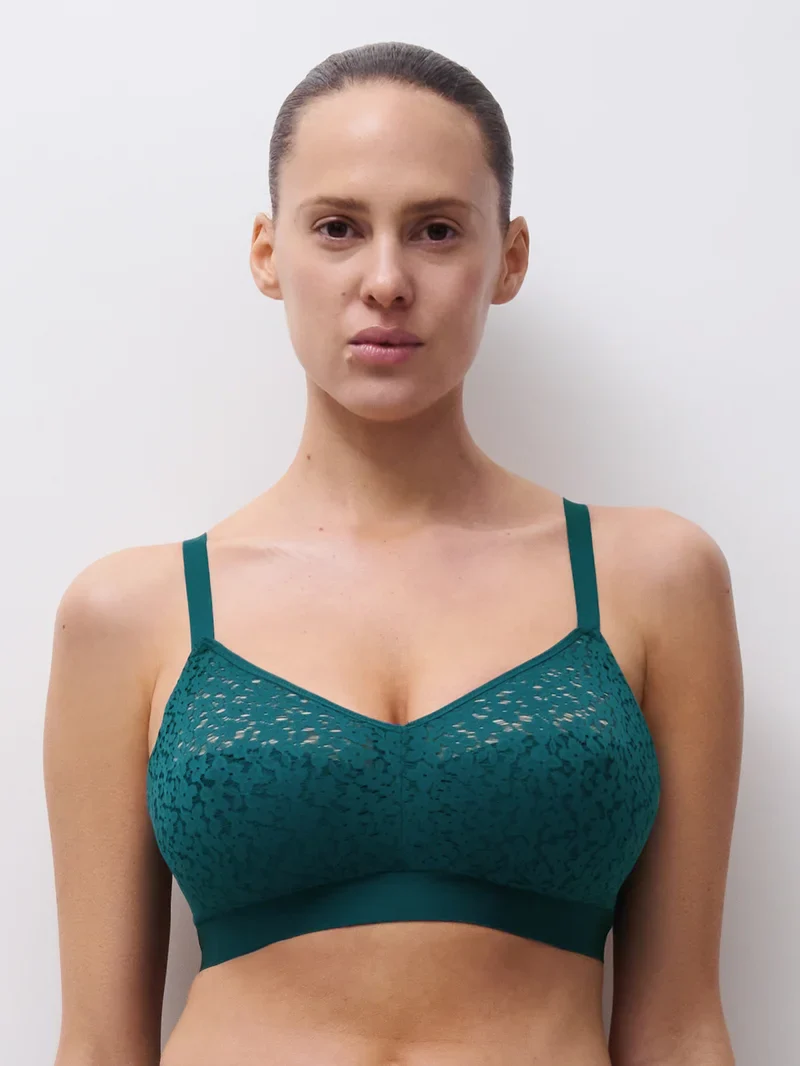 Chantelle EasyFeel - Soutien-gorge sans armatures Norah Vert oriental