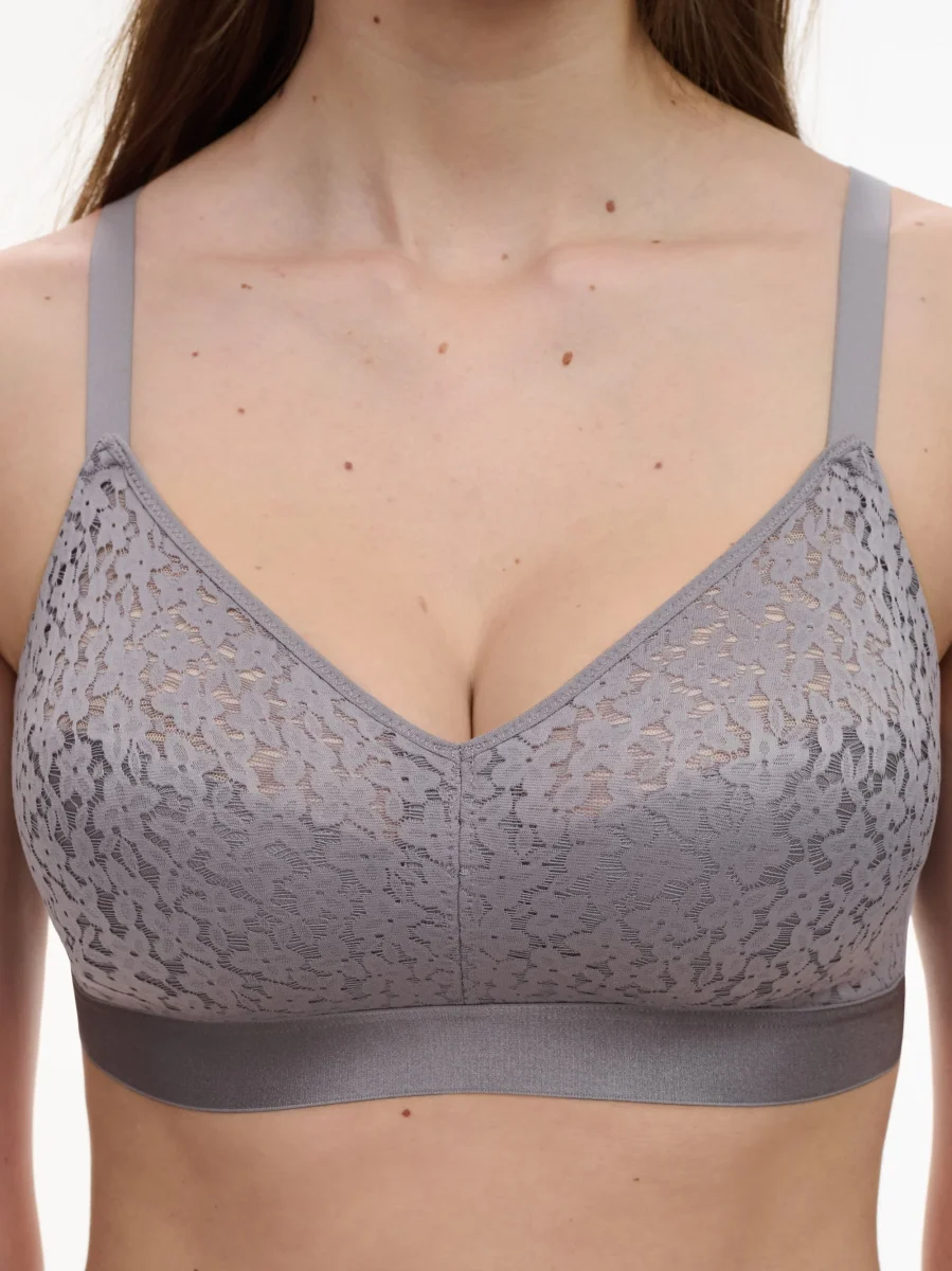 Chantelle Easyfeel - Soutien-gorge sans armatures Norah Violet Gris – Image 3