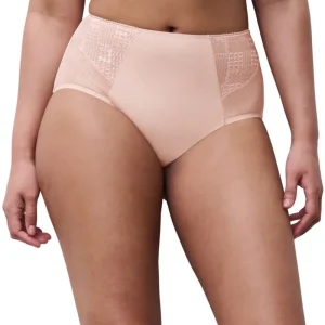 Chantelle - Culotte gainante taille haute Intrigue Rose foncé