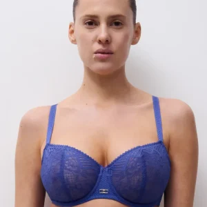 Chantelle - Soutien-gorge corbeille Origins Bleu indigo