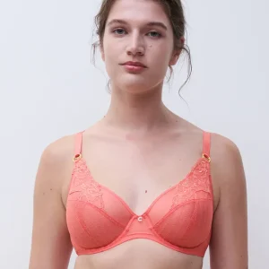 Chantelle - Soutien-gorge à armatures Cabaret Sauvage Corail
