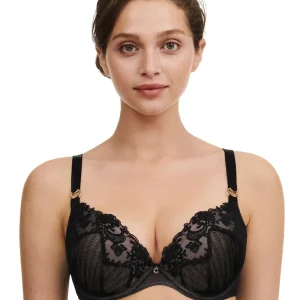 Chantelle - Soutien-gorge push-up Cabaret Sauvage Noir