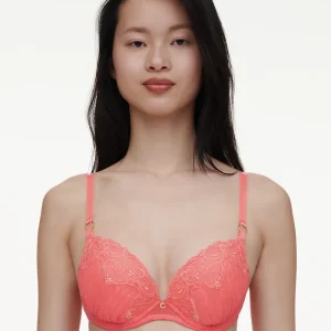 Chantelle - Soutien-gorge push-up Cabaret Sauvage Corail