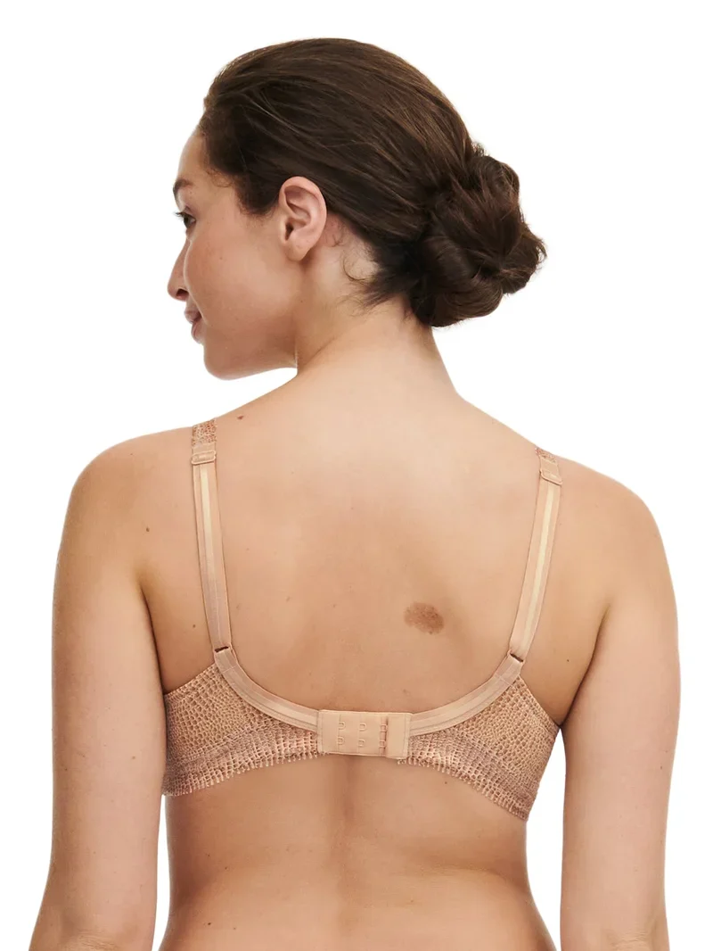 Chantelle - Soutien-gorge plongeant Day To Night en dentelle python – Image 4