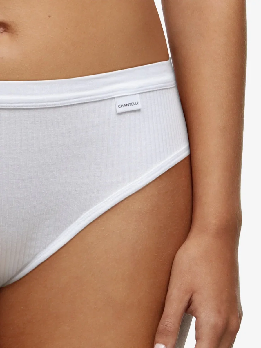 Chantelle - Coton Confort Coupe Haute Blanc – Image 4
