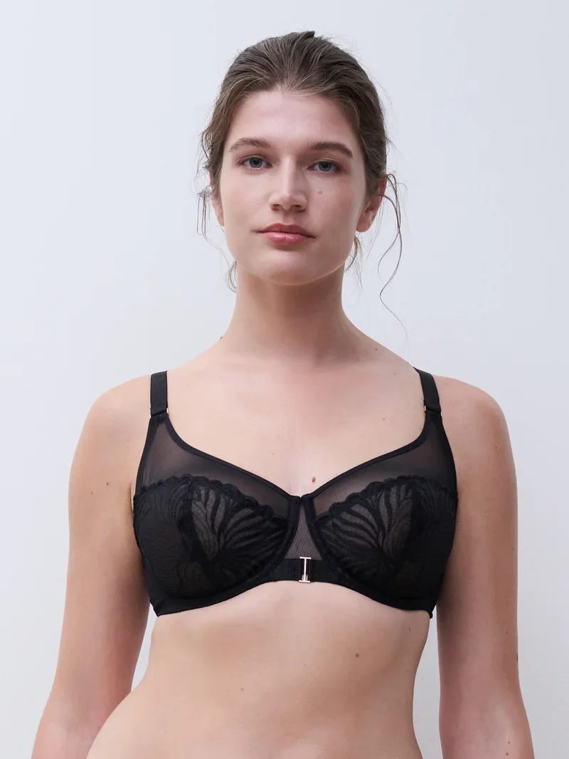 Chantelle - Soutien-gorge à armatures très couvrant Legend Noir