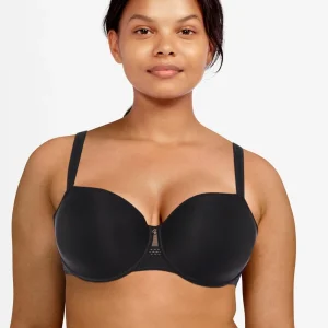Chantelle - Soutien-gorge à mémoire demi-bonnet Chic Essential Noir