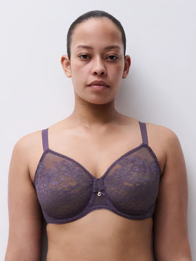Chantelle - Soutien-gorge moulé très couvrant Maris Violet fatal – Image 2