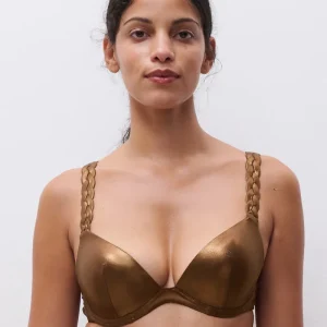 Chantelle - Soutien-gorge push-up Shaman Bronze ombré