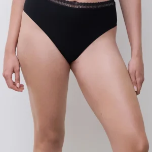 Chantelle - Culotte haute Cozy Chic Noir