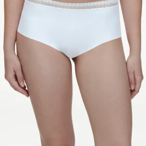 Chantelle - Culotte longue Cozy Chic Blanc