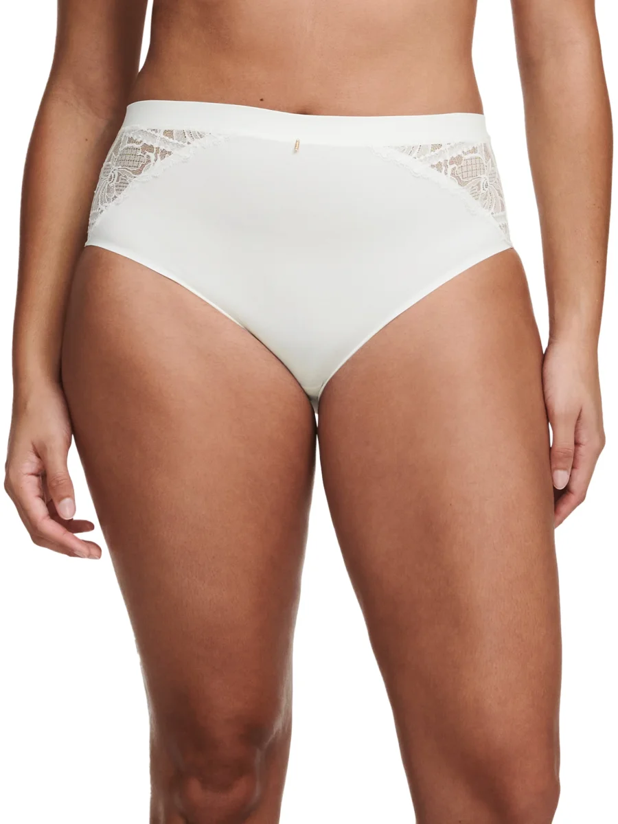 Chantelle - Slip taille haute Orangerie Dream Lait