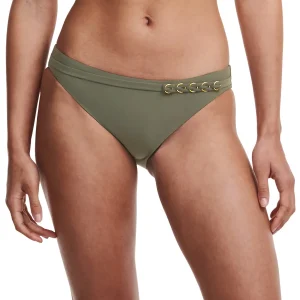 Maillots de bain Chantelle - Culotte de bikini Emblem kaki vert