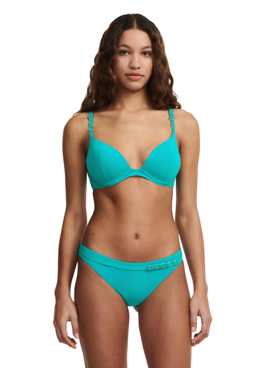 Chantelle Maillots de bain - Slip de bikini Emblem Lake Blue – Image 4