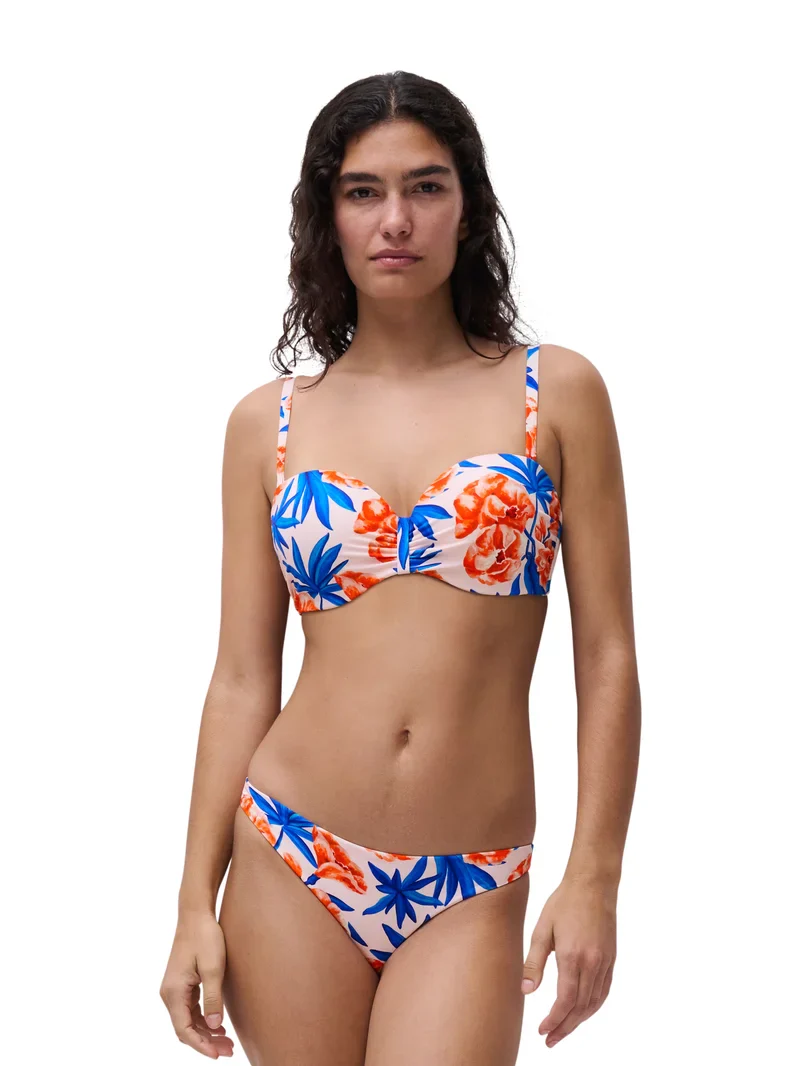 Maillot de bain Chantelle - Bikini bandeau Sauvage à fleurs de laurier – Image 3