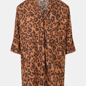 Chantelle - Chemise à manches courtes Explore Wild Leopard