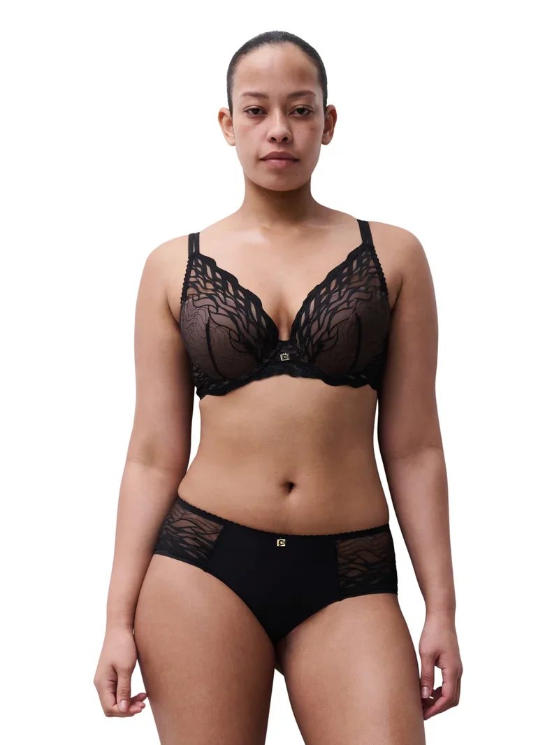 Chantelle - Soutien-gorge plongeant Vibe Noir – Image 4