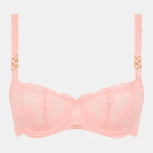 Chantelle - Muse Soutien-gorge balconnet demi-bonnet rose fluo