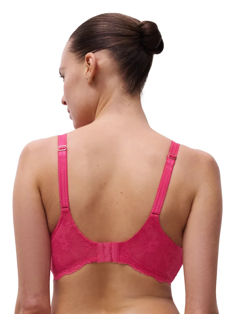 Chantelle - Soutien-gorge push-up Muse Rose rouge à lèvres – Image 6