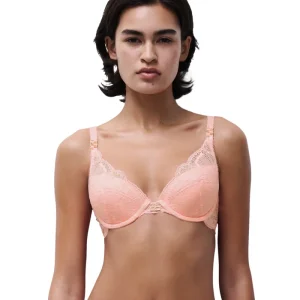 Chantelle - Soutien-gorge push-up Muse rose fluo