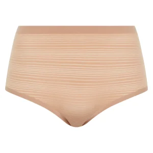 Chantelle - Slip Taille Haute Softstretch Rayures Sirocco