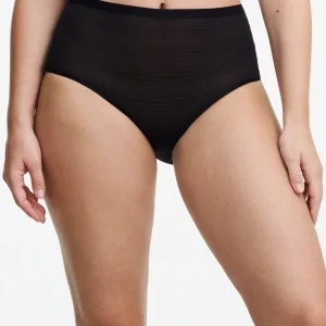 Chantelle - Slip taille haute Softstretch Stripes Noir
