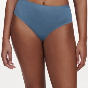 Chantelle - Jeans String Taille Haute Softstretch Rayures Bleu