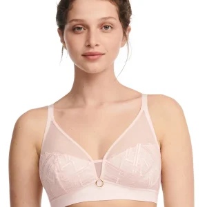 Chantelle - Soutien-gorge à maintien sans armatures Graphic Support Taffeta Rose
