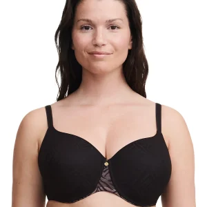Chantelle - Soutien-gorge Spacer Couvrant Graphic Allure Noir