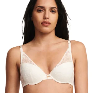 Chantelle - Soutien-gorge Push Up Orchidées Lait