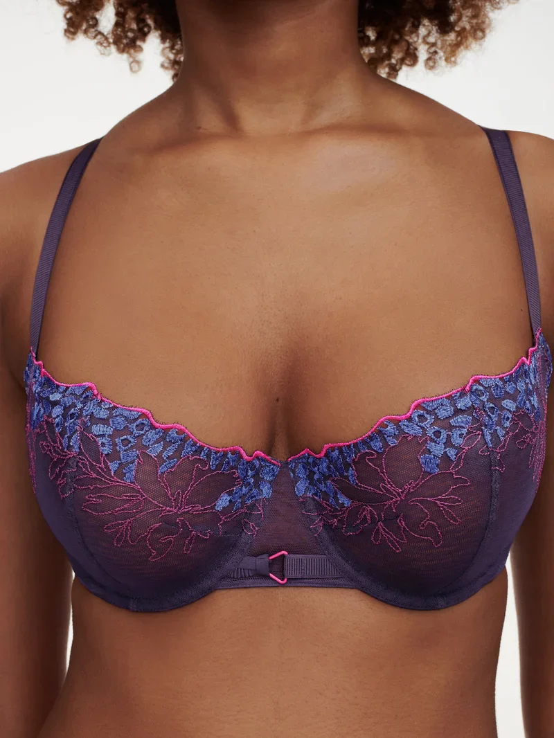 Chantelle - Soutien-gorge corbeille Spice Bleu nuit Multico – Image 3