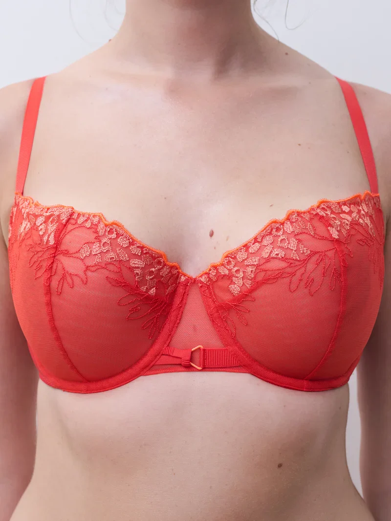 Chantelle - Soutien-gorge corbeille Spice Red Cocktail Multico – Image 3