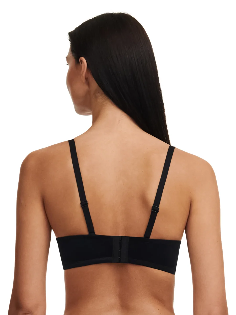 Chantelle - Soutien-gorge corbeille à mémoire de forme Tattoo Love Noir / Beige Doré – Image 4