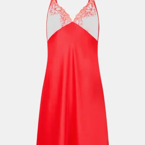 Chantelle - Chemise de nuit Spice Rouge Cocktail Multico