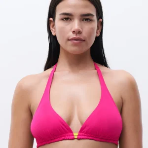 Maillots de bain Chantelle - Bikini triangle sans armatures Easy Pop Framboise