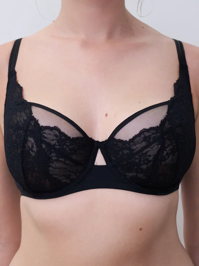 Chantelle - Soutien-gorge corbeille Crush noir – Image 3