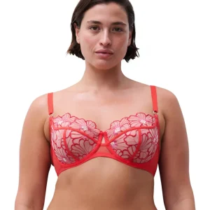 Chantelle - Soutien-gorge demi-bonnet Lush Fleur Flamboyante