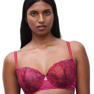 Chantelle - Soutien-gorge corbeille Lily Fushia foncé Multico