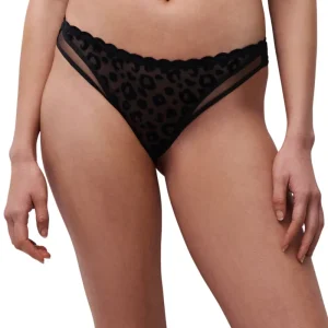 Chantelle - Tanga Fille Noir