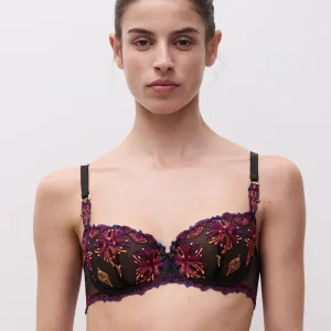 Chantelle - Soutien-gorge Balconnet Champs Elysées Bijoux Noirs