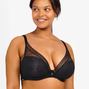 Chantelle - Soutien-gorge plongeant Festivite Noir