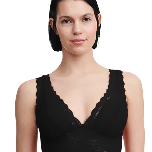 Chantelle Easyfeel - Soutien-gorge triangle mousse sans armatures Floral Touch Noir