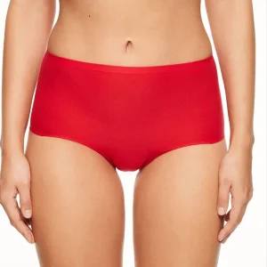 Chantelle - Culotte Taille Haute Softstretch Rouge Coquelicot