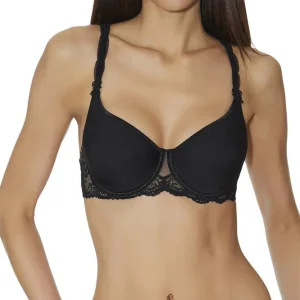Aubade - Soutien-gorge T-Shirt Spacer A L'amour - Noir