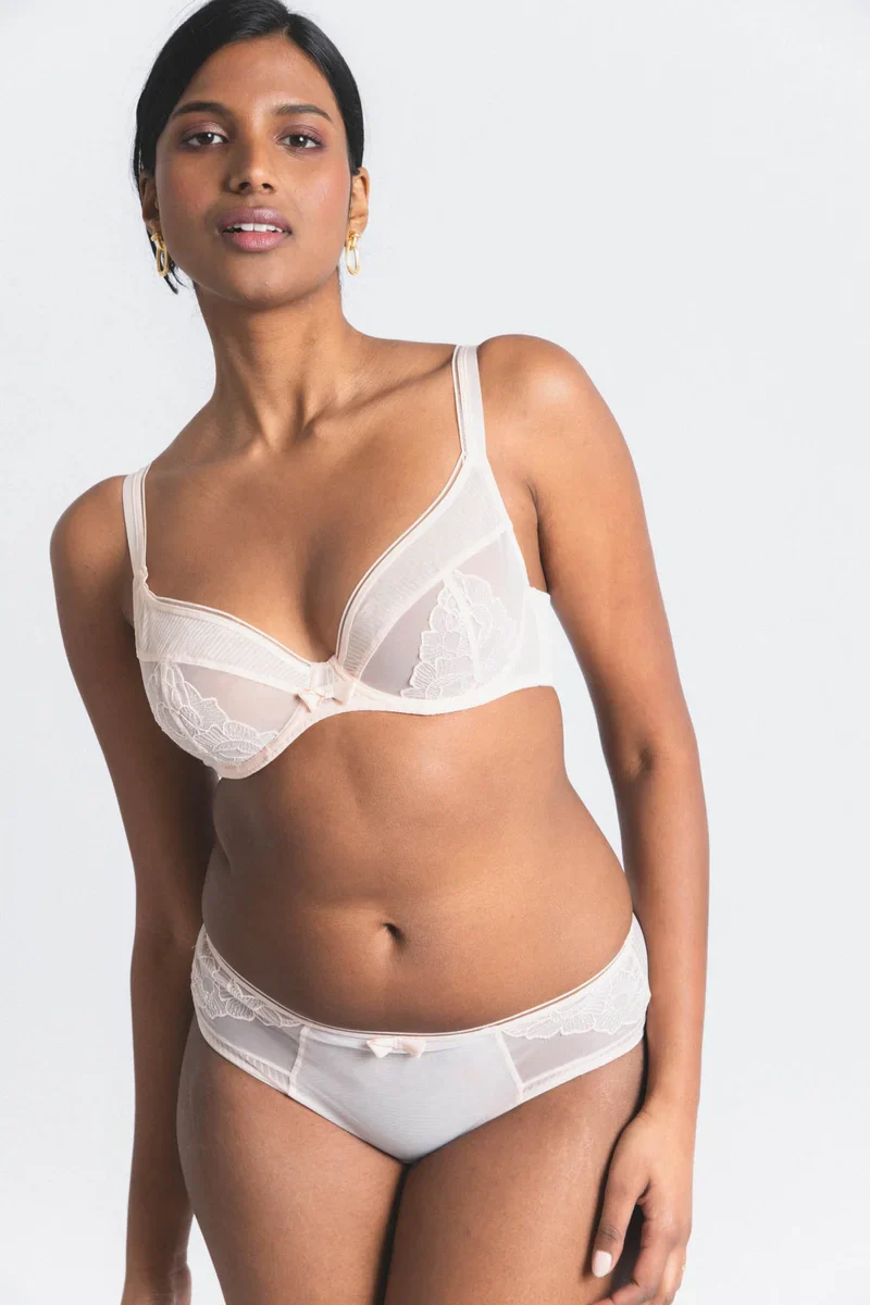 Lejaby - Soutien-gorge demi-bonnet 3 parties Intuition Quartz – Image 3