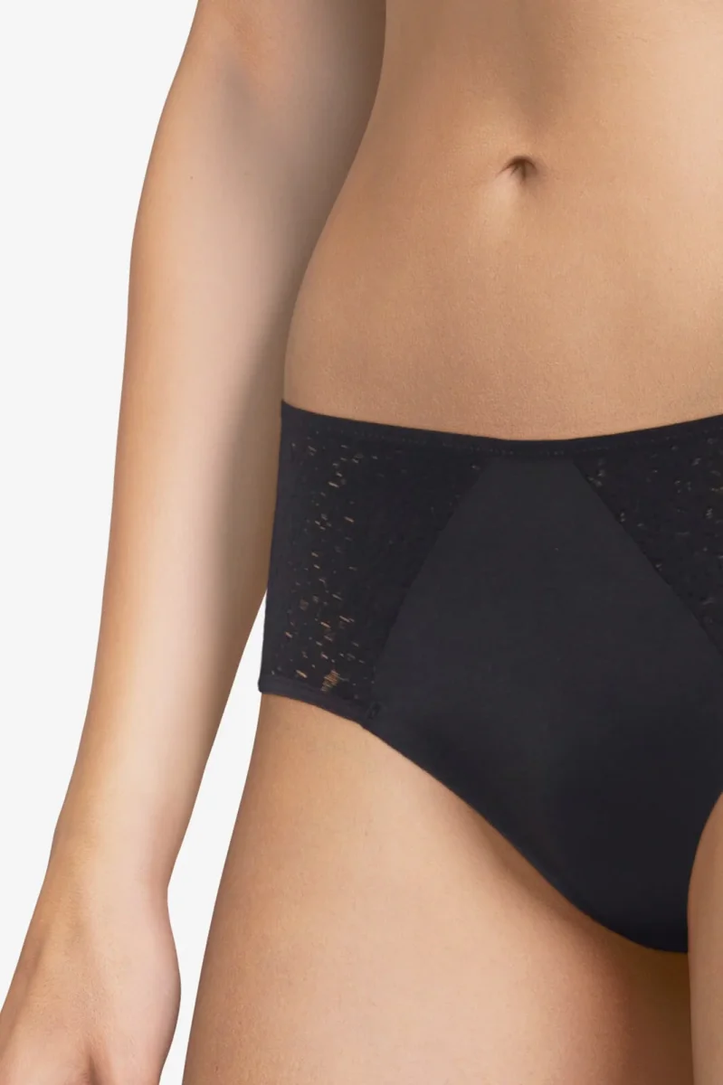 Chantelle Easyfeel - Shorty taille basse Norah Noir – Image 4