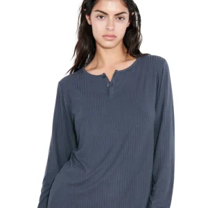 T-shirt Femilet - Laurel à manches longues bleu acier