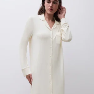 Femilet - Chemise de nuit Daisy Manches longues Aigrette