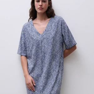 Femilet - Robe courte Tilos Reptile bleu